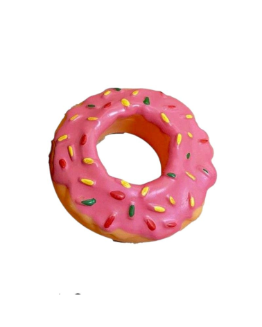Παιχνίδι σκύλου Latex Donut - 12.5cm - 12pcs