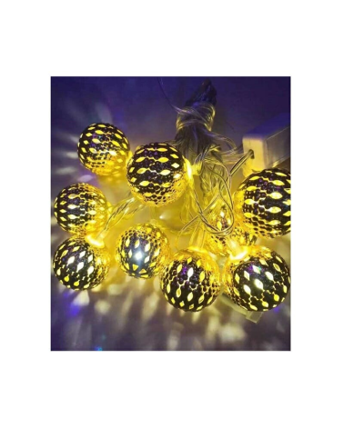 Χριστουγεννιάτικα φώτα μπάλες - 20LED - Warm White