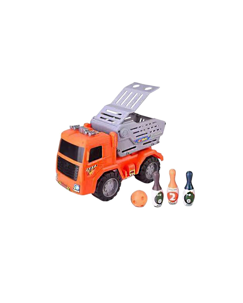 Όχημα φορτηγό με σετ mini bowling - 3699-38