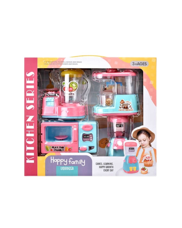 Σετ παιδικές οικιακές συσκευές - 4pcs - 6428