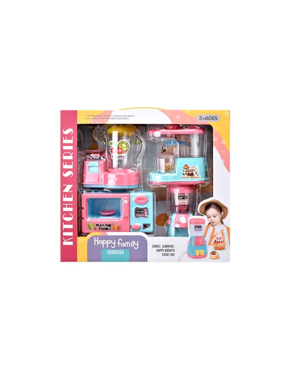 Σετ παιδικές οικιακές συσκευές - 4pcs - 6428
