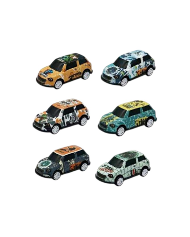 Σετ μεταλλικά αυτοκινητάκια - Pull Back - 6pcs - 562-27