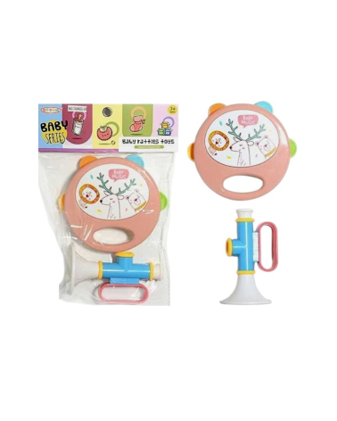 Σετ βρεφικές κουδουνίστρες - TG8422-10 - 2pcs