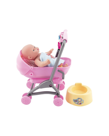 Παιδικό καροτσάκι mini με κούκλα - 0812-155