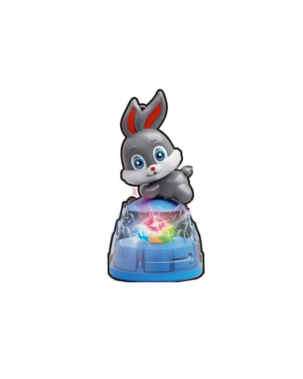 Περιστρεφόμενο παιχνίδι Rabbit με φωτισμό - 2203F