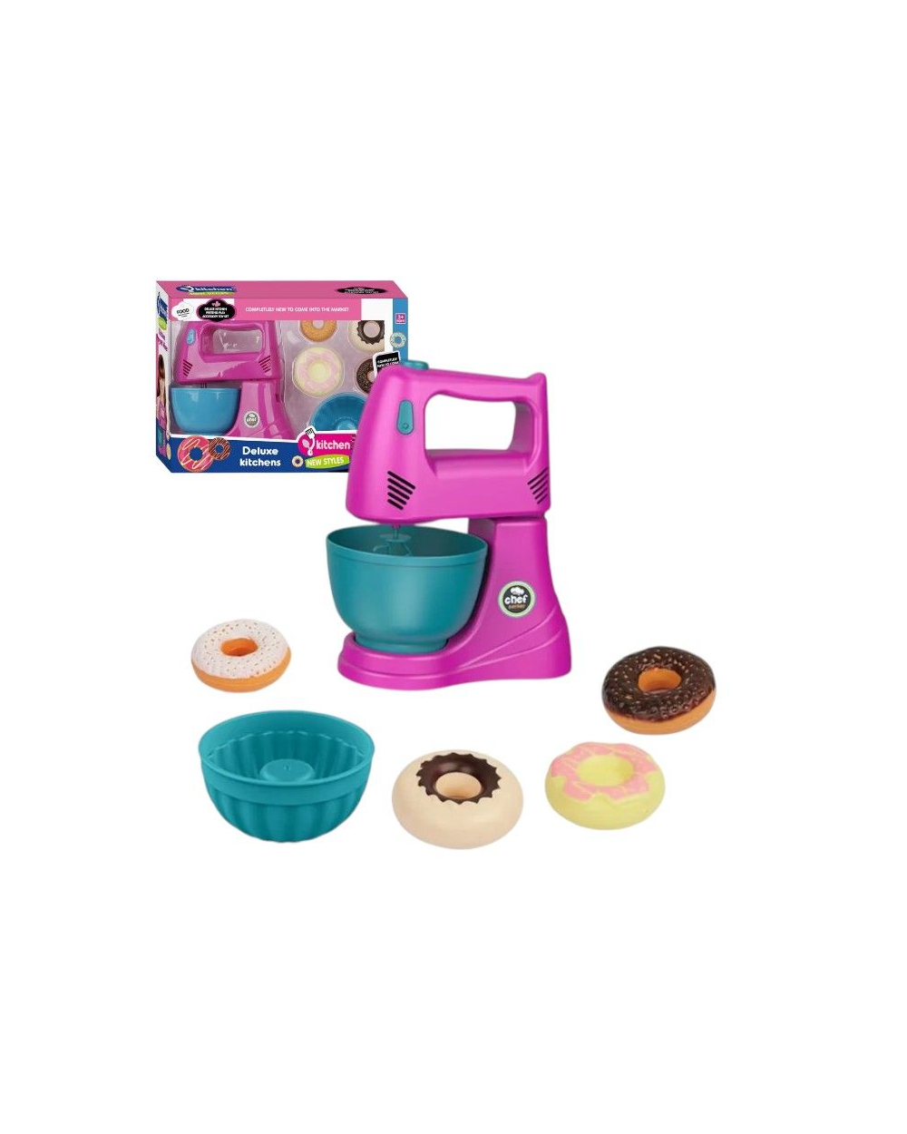 Σετ παιδική Κουζινομηχανή με αξεσουάρ - 522A