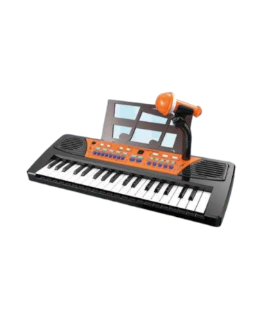 Παιδικό πιάνο με μικρόφωνο - 161266 - Black