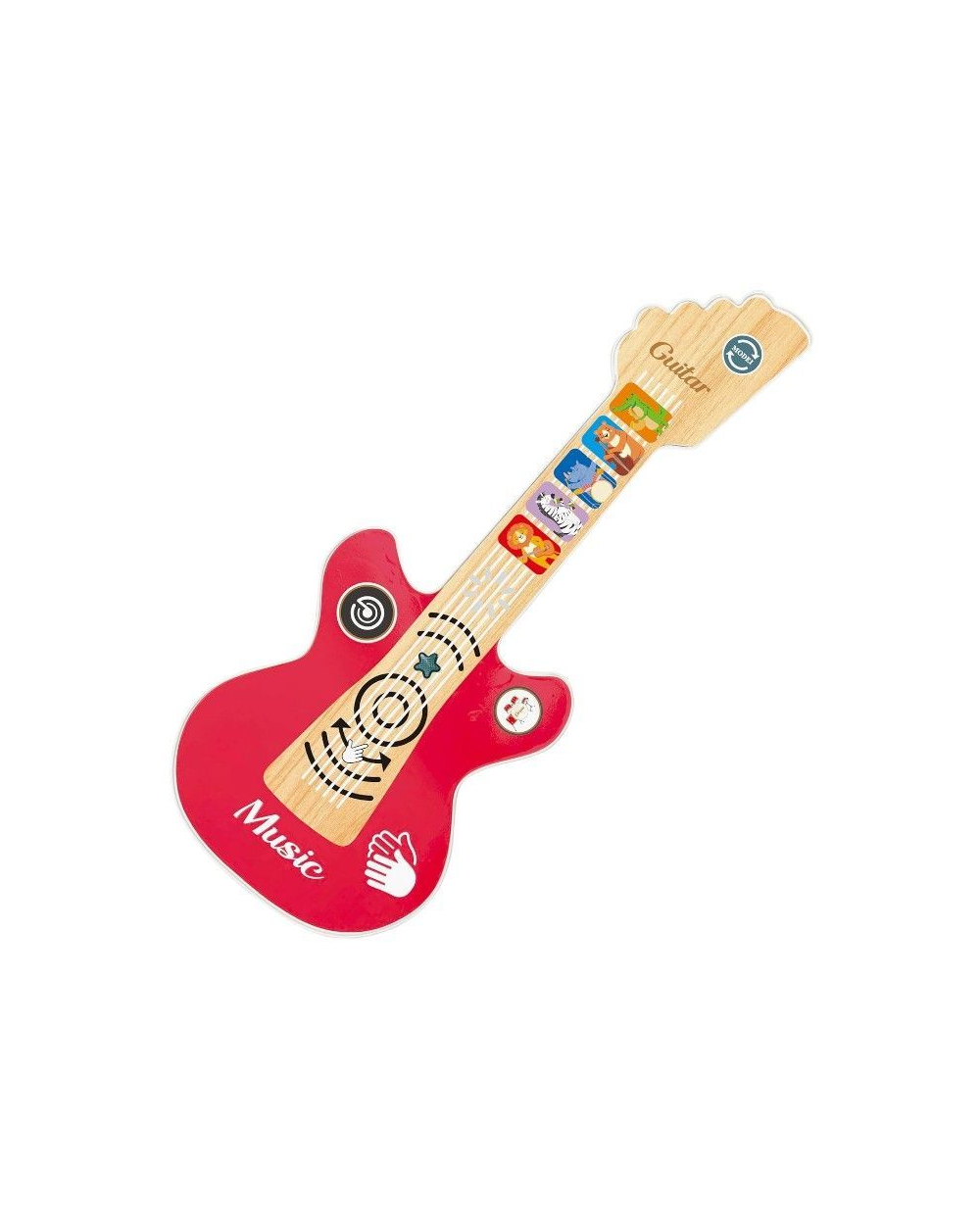Παιδική ηλεκτρονική κιθάρα - 898-6091 - 215157 - Red