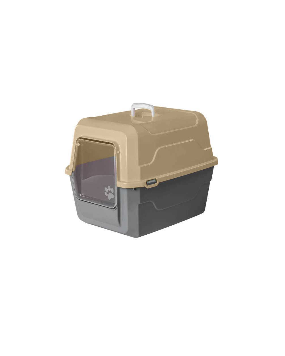 Λεκάνη γάτας κλειστή - Catbus - 52x37x48cm - Beige