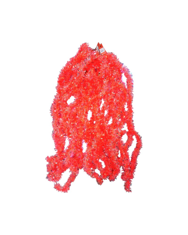 Σετ Χριστουγεννιάτικες Γιρλάντες - 10pcs - 2m*5cm - 212337 - Orange