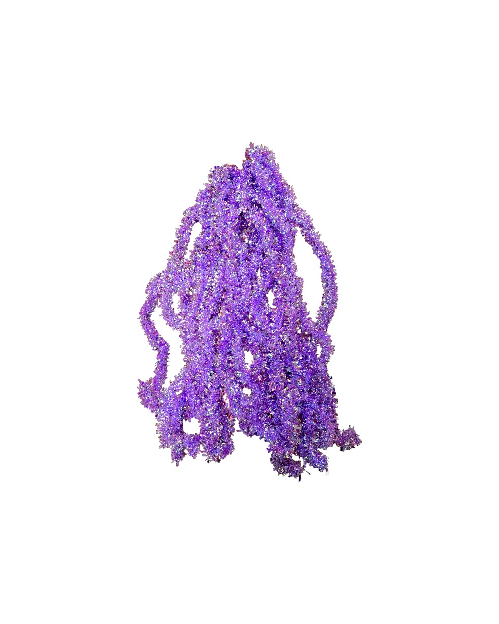 Σετ Χριστουγεννιάτικες Γιρλάντες - 10pcs - 2m*5cm - 212337 - Purple
