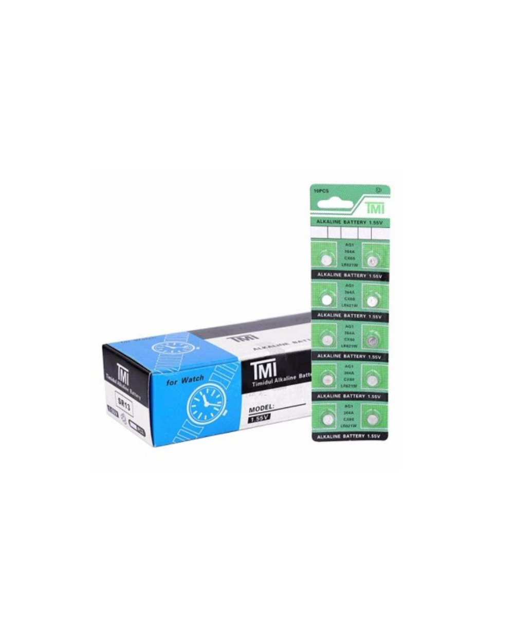 Αλκαλικές μπαταρίες - AG1 - 1.55V - 10pcs