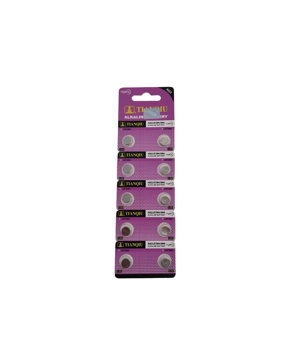 Αλκαλικές μπαταρίες - AG2 - 1.55V - 10pcs