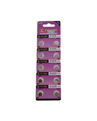 Αλκαλικές μπαταρίες - AG2 - 1.55V - 10pcs