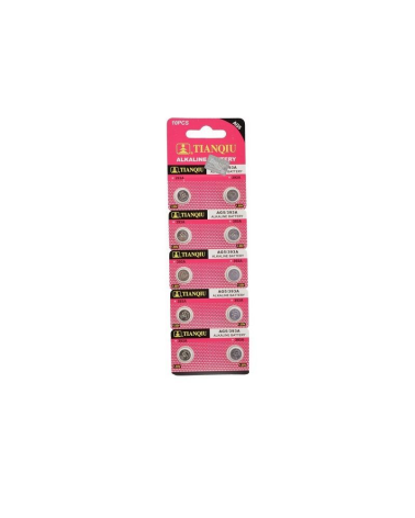 Αλκαλικές μπαταρίες - AG5/393A – 1.55V - 10pcs