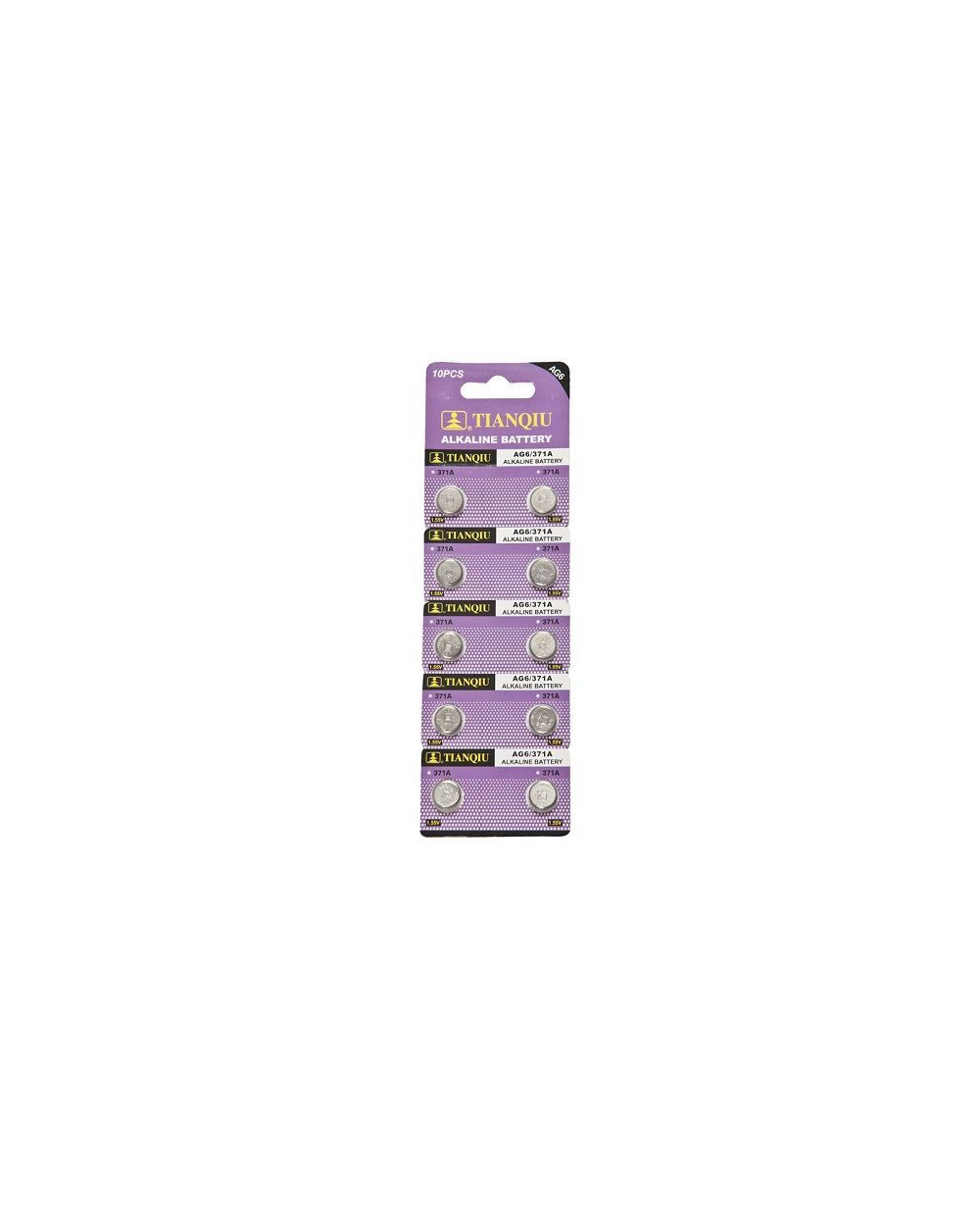 Αλκαλικές μπαταρίες - AG6 - LR920H/371A - 1.5V - 10pcs
