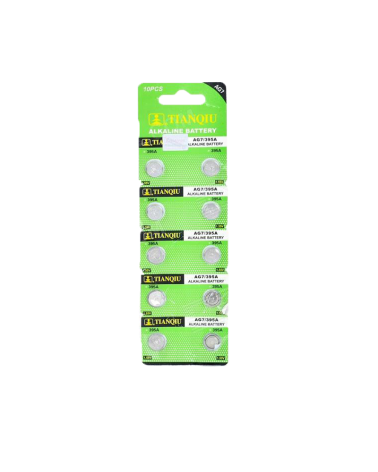Αλκαλικές μπαταρίες - AG7/LR927H/395A - 1.5V - 10pcs