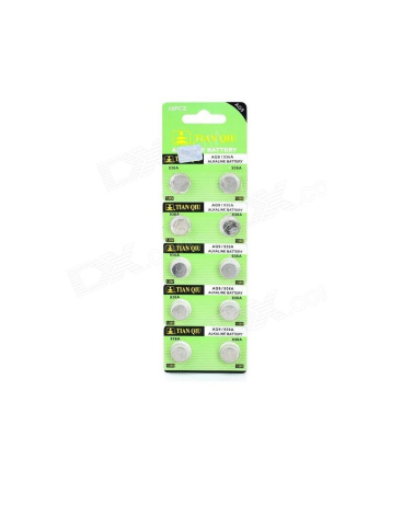 Αλκαλικές μπαταρίες - AG9/936A – 1.55V - 10pcs