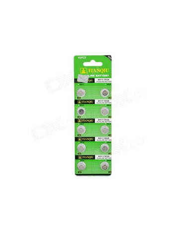 Αλκαλικές μπαταρίες - AG11/362A – 1.55V - 10pcs
