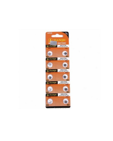 Αλκαλικές μπαταρίες - AG0 - 1.55V - 10pcs