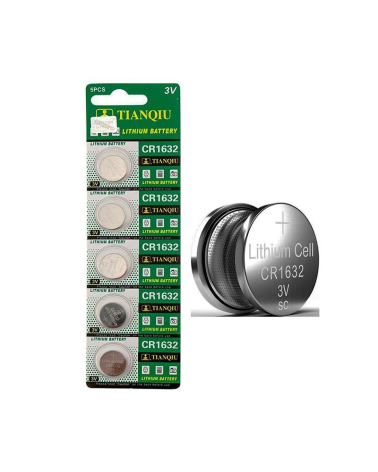 Μπαταρίες Λιθίου - CR1632 - 3V - 5pcs