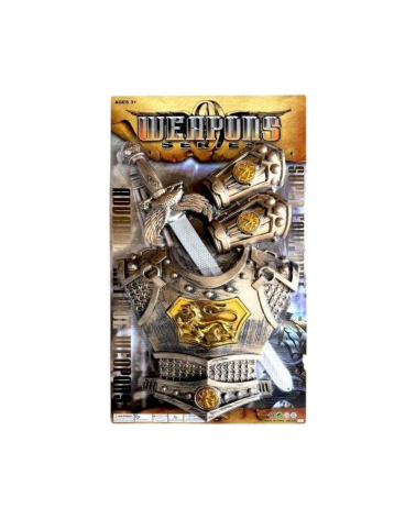 Σετ αρχαίου πολεμιστή με σπαθί και αξεσουάρ - 333-58