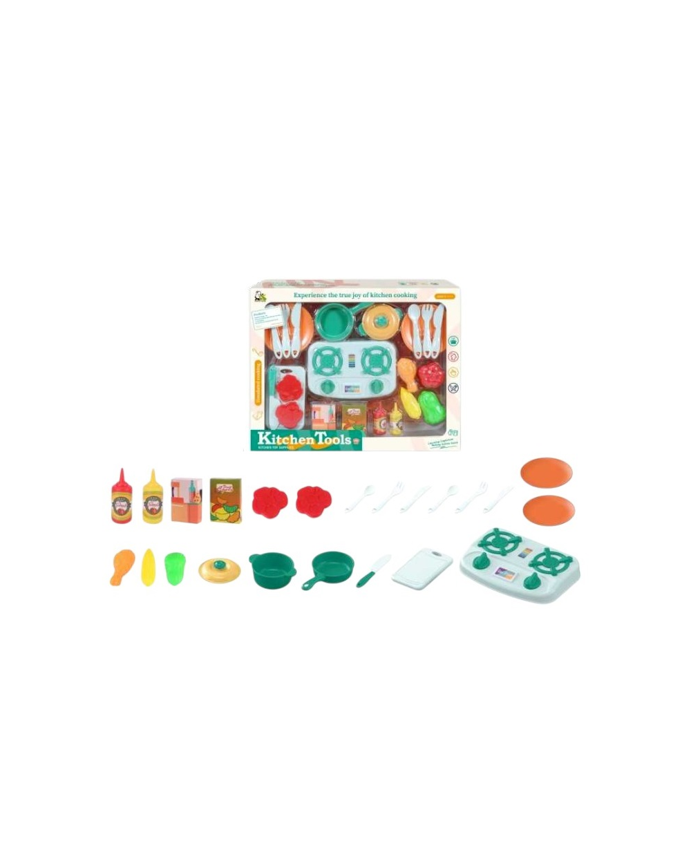 Σετ εστία μαγειρέματος με κουζινικά - 24pcs - PH-80