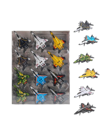 Σετ αεροπλανάκια - 12pcs - 123-10D6