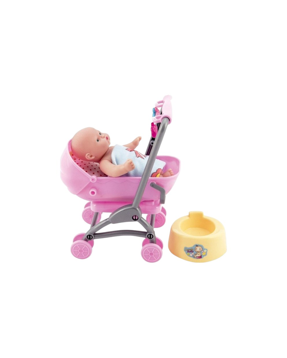 Παιδικό καροτσάκι mini με κούκλα - 0812-158