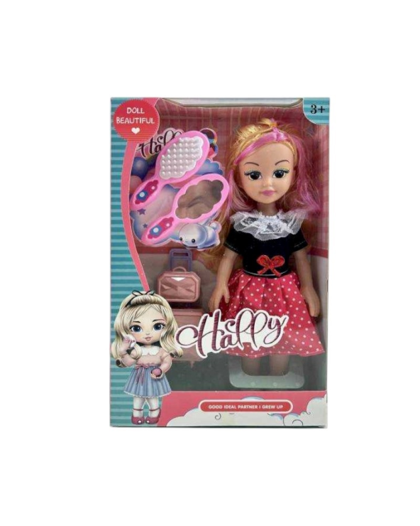 Σετ κούκλα με αξεσουάρ ομορφιάς - RX684C-410