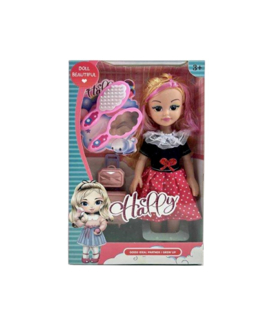Σετ κούκλα με αξεσουάρ ομορφιάς - RX684C-410