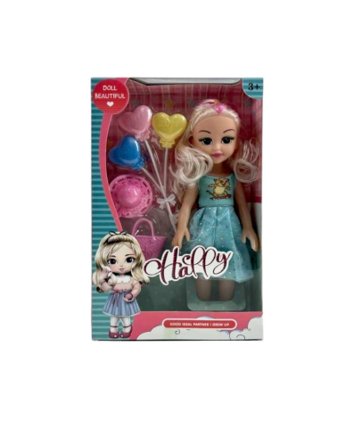 Σετ κούκλα με αξεσουάρ ομορφιάς - RX684C-110