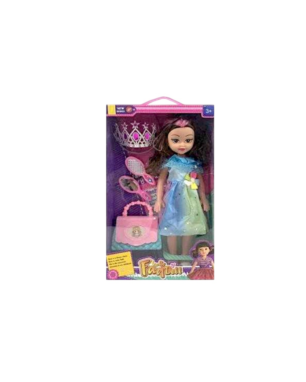 Σετ κούκλα με αξεσουάρ ομορφιάς - RX880A-918