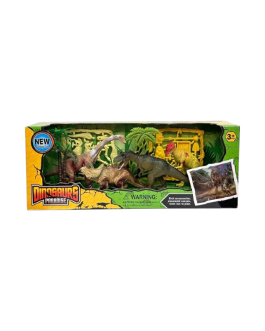 Σετ φιγούρες Δεινοσαύρων με αξεσουάρ - 2108-A6