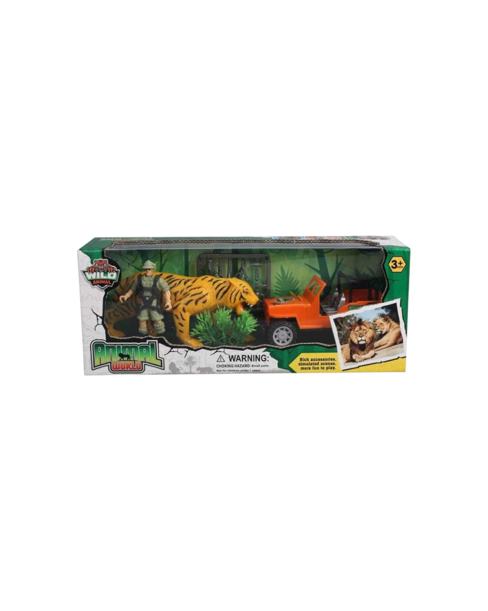Σετ εξερεύνηση ζούγκλας με όχημα και αξεσουάρ - 2108-B22024
