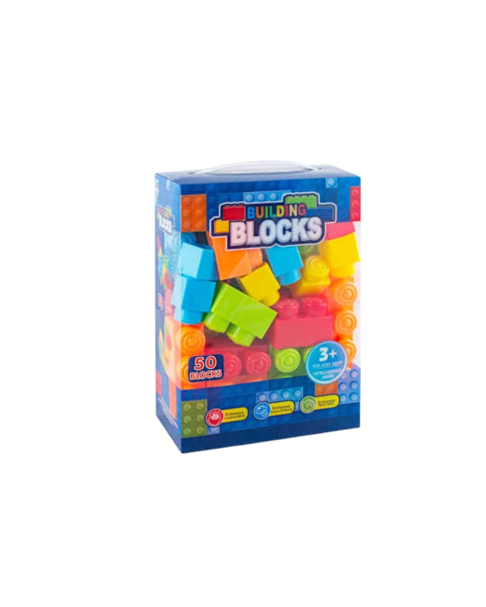 Σετ κατασκευών DIY με τουβλάκια - 558-27 - 50pcs