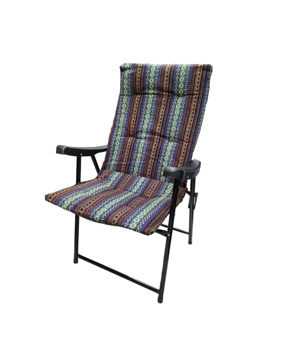 Πτυσσόμενη καρέκλα camping - 1297-50 - 100014 - Purple/Orange