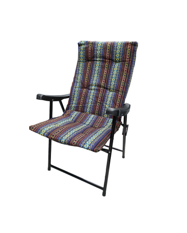 Πτυσσόμενη καρέκλα camping - 1297-50 - 100014 - Purple/Orange