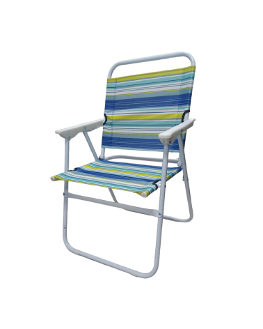 Πτυσσόμενη καρέκλα παραλίας - 1219-1 - 100069 - Blue/Yellow