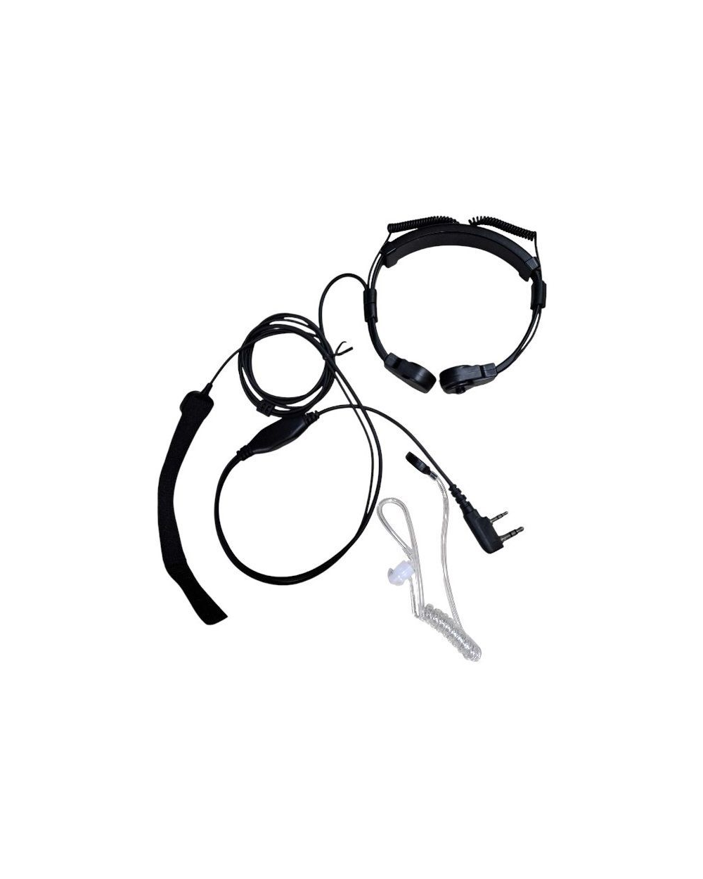 Ακουστικό πομποδέκτη λαιμού επεκτεινόμενο - Double Pin