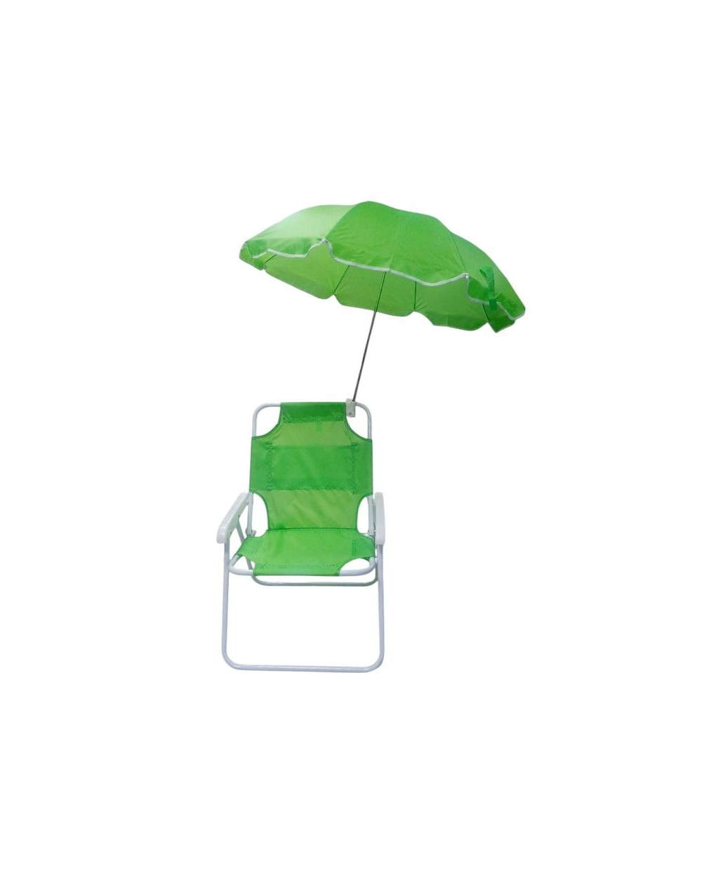 Παιδική πτυσσόμενη καρέκλα camping με ομπρέλα - 1047 - 241712 - Green