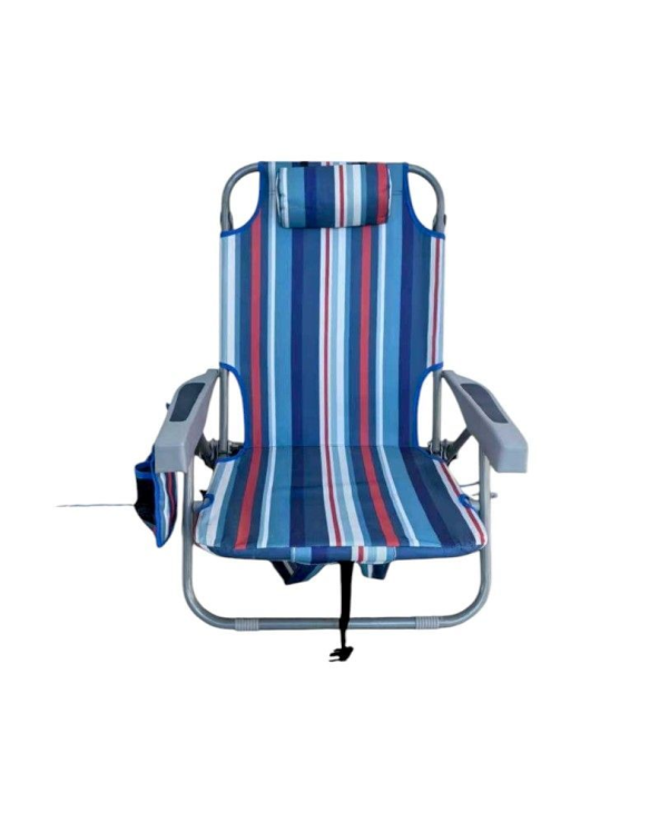 Πτυσσόμενη καρέκλα camping - 1613LV - 241750 - Blue/Red