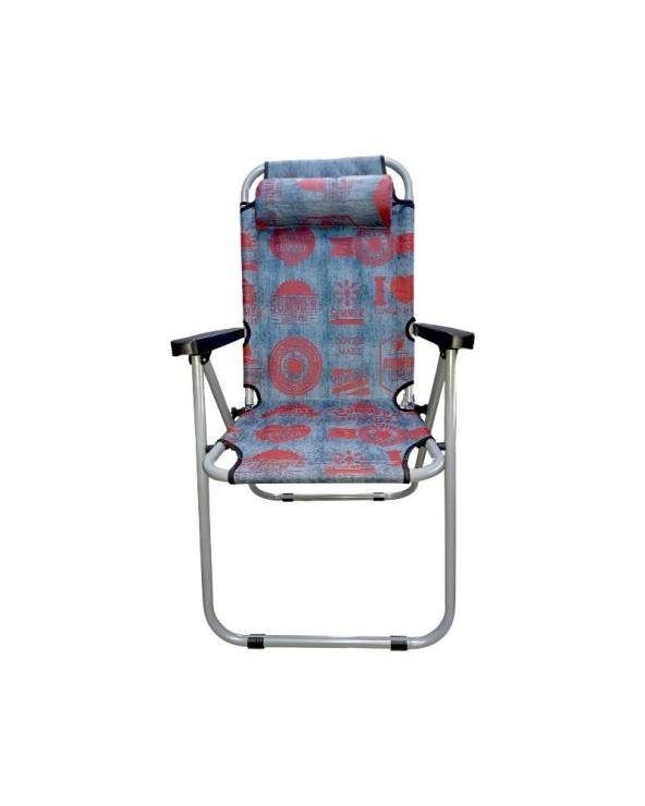 Πτυσσόμενη καρέκλα camping - 1680NZ - 241804 - Blue/Red