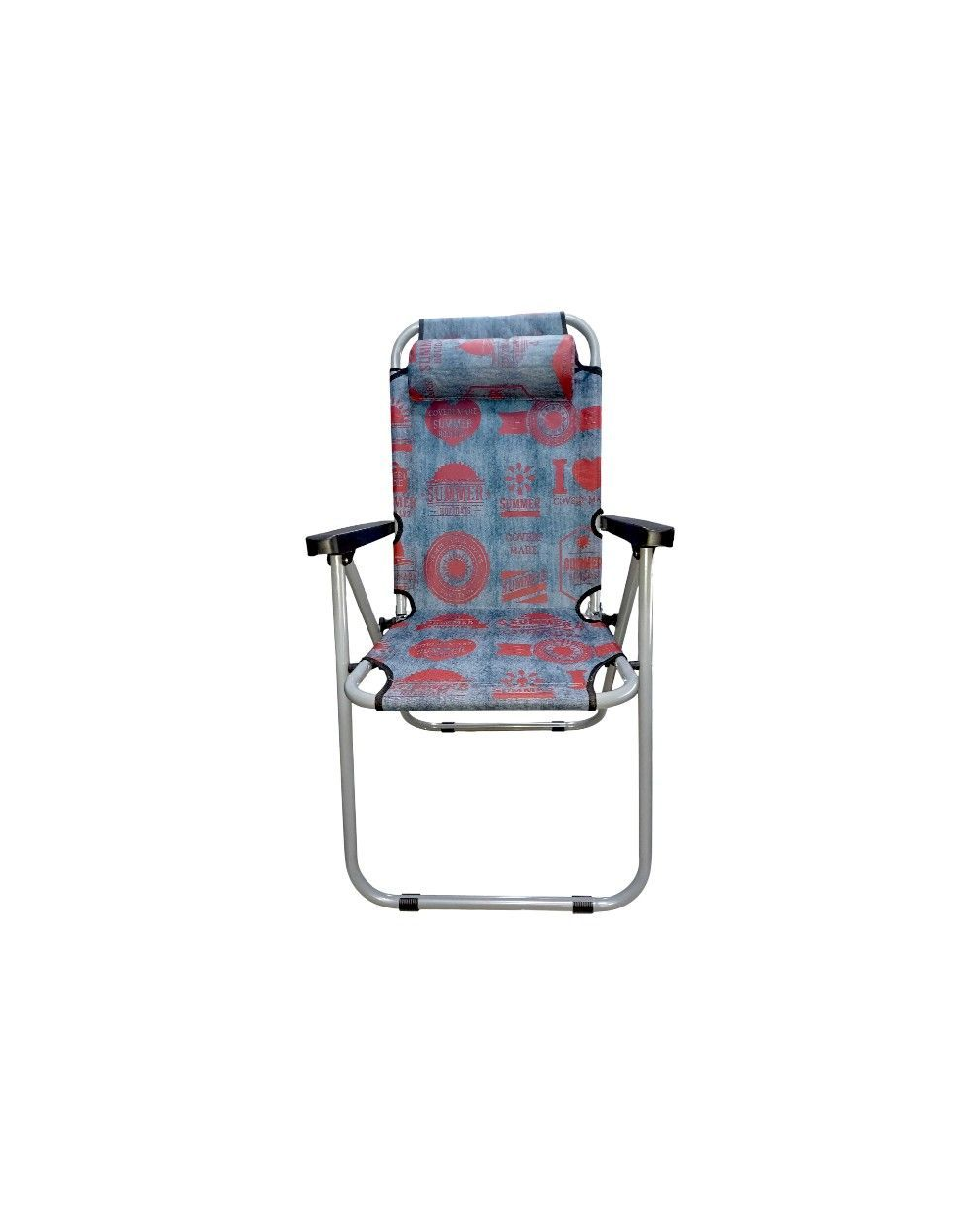 Πτυσσόμενη καρέκλα camping - 1680NZ - 241804 - Blue/Red