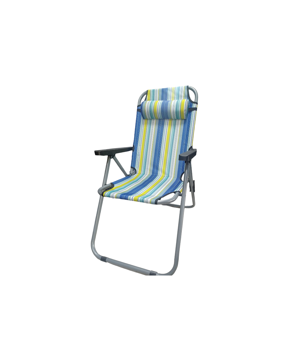 Πτυσσόμενη καρέκλα camping - 1608 - 270874 - Blue/Yellow
