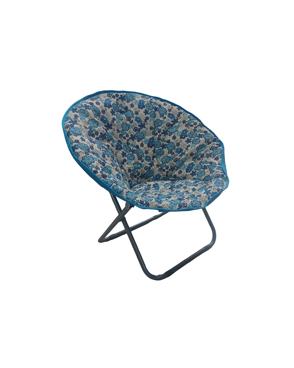 Πτυσσόμενη πολυθρόνα κήπου - 1320L - 270898 - Light Blue Flowers