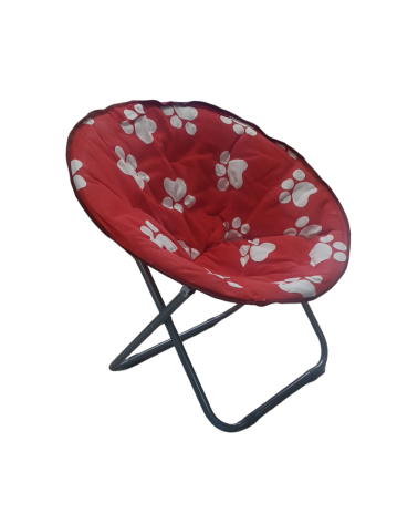 Πτυσσόμενη πολυθρόνα κήπου - 1320L - 270898 - Red/White