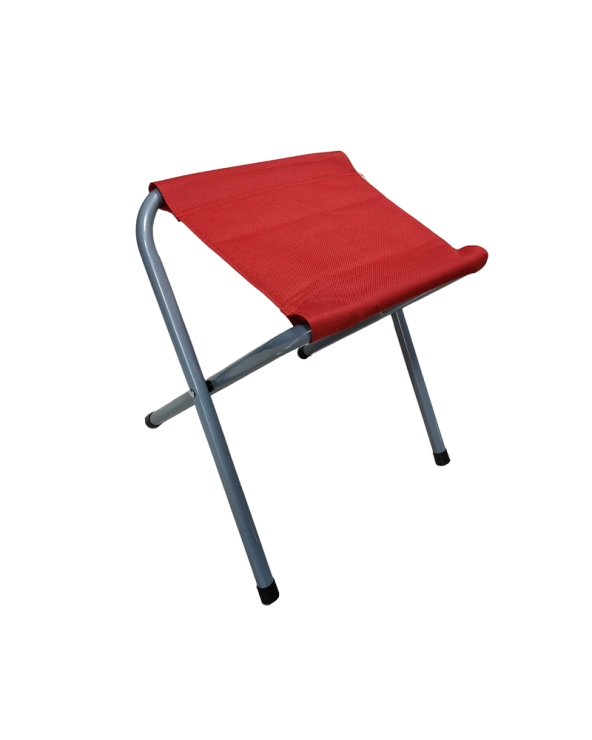 Πτυσσόμενο σκαμπό camping - 1302 - 271031 - Red