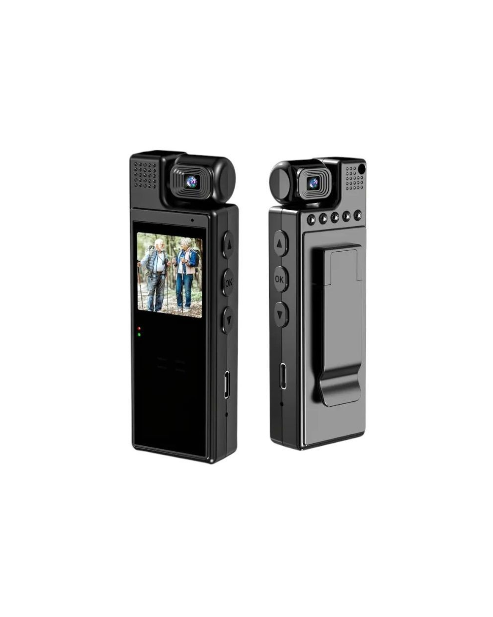 Φορητή κάμερα παρακολούθησης mini με κλιπ