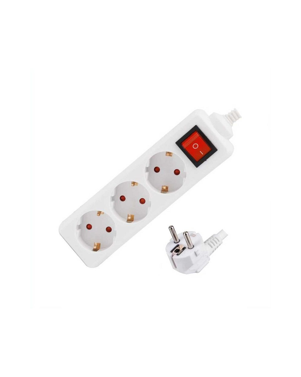 Πολύπριζο 3 θέσεων με διακόπτη - Σούκο - ST-GB03S - 5m